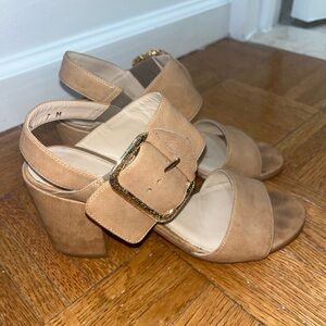 Stuart Weitzman Block Heel Sandals